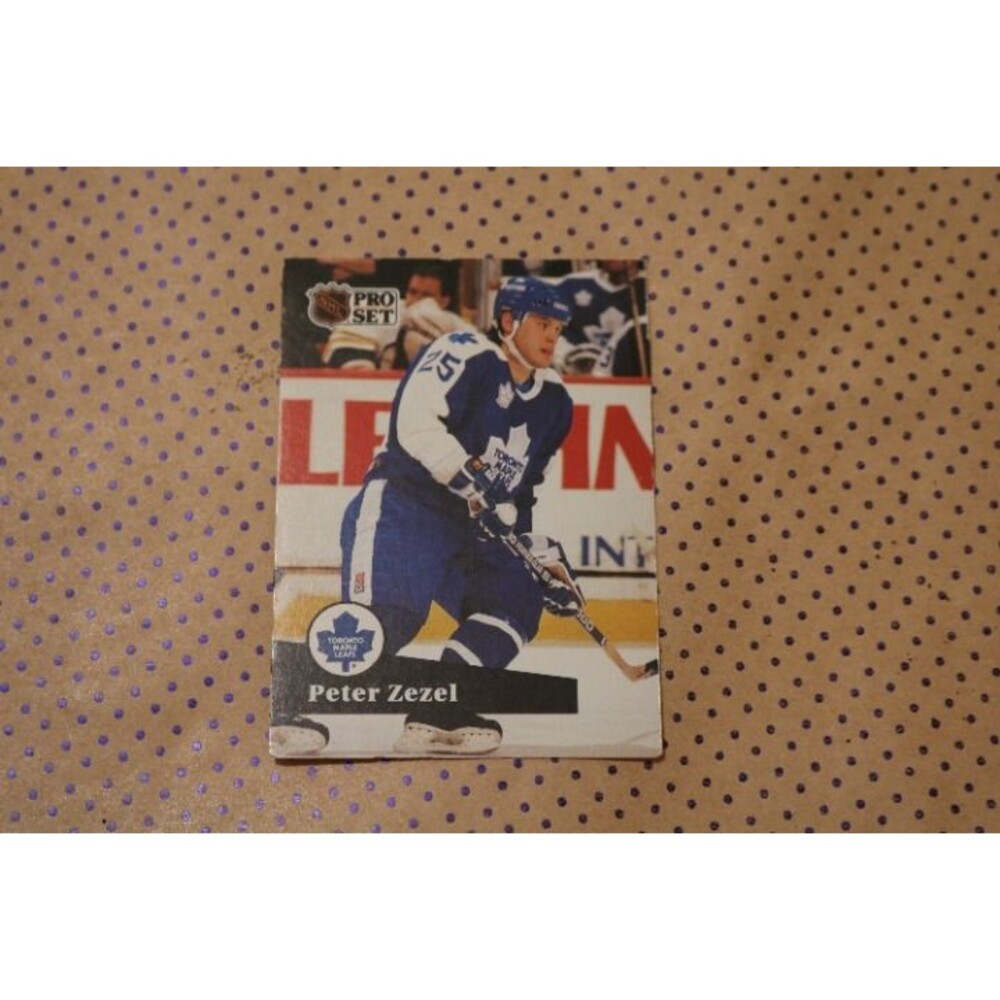 Peter Zezel #227 Hockey Card (1991)